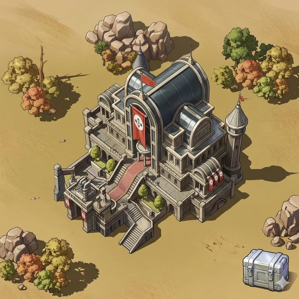 Season 1 City Clash infographic for Lv.6 city unlocks, stronghold cap 8, and Capital qualification