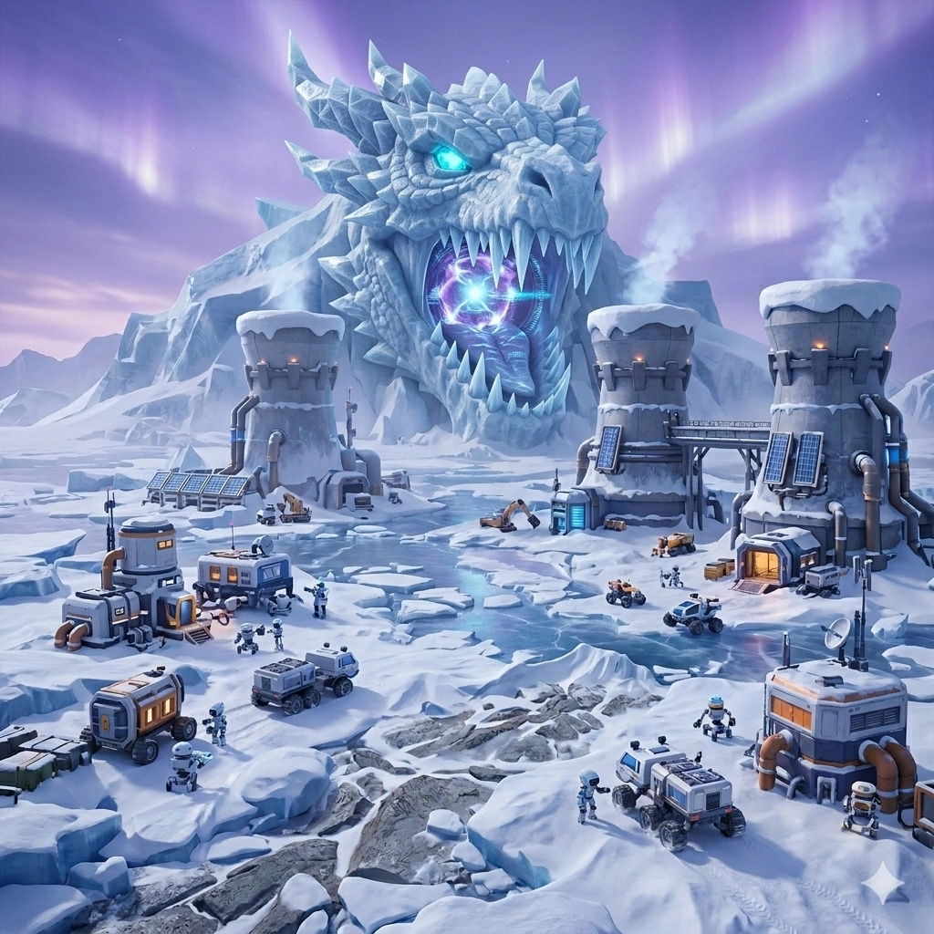 Last War Survival Season 2 Week 5 guide card image for the Giant Glacieradon event