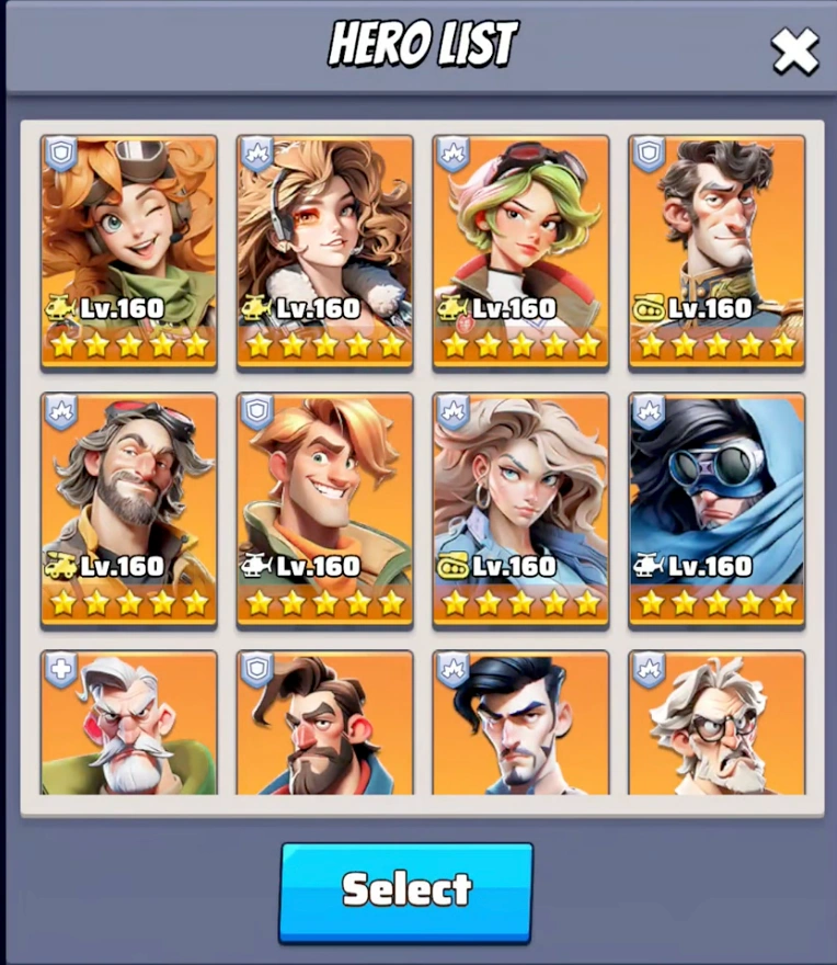 The Hero Swap interface allowing players to exchange EXP and Star levels between UR Heroes in Last War Survival.